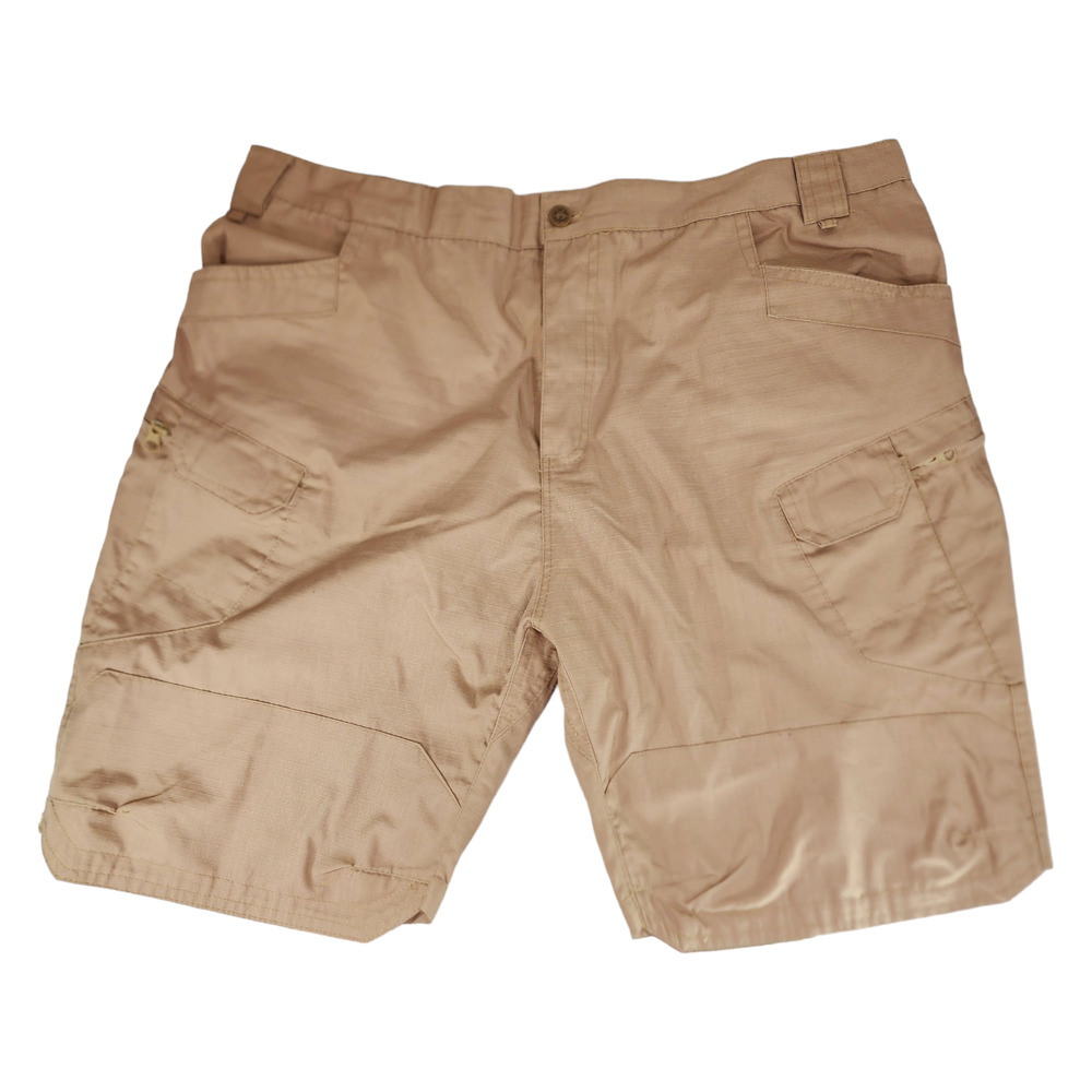 Cargo Shorts sz XL Men Beige Ripstop Hiking Outdoors 9"